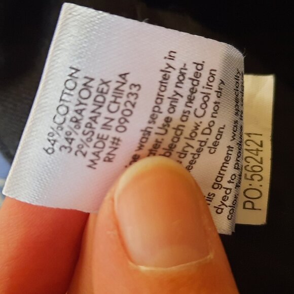 PacSun Wilshire Black Super High Rise Jeggings - Black, Size 25 - Picture 13 of 16